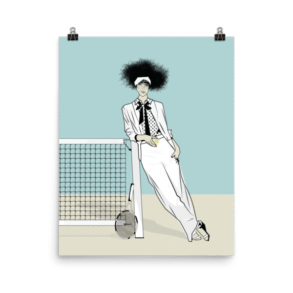 Poster "It´s tennis time!"