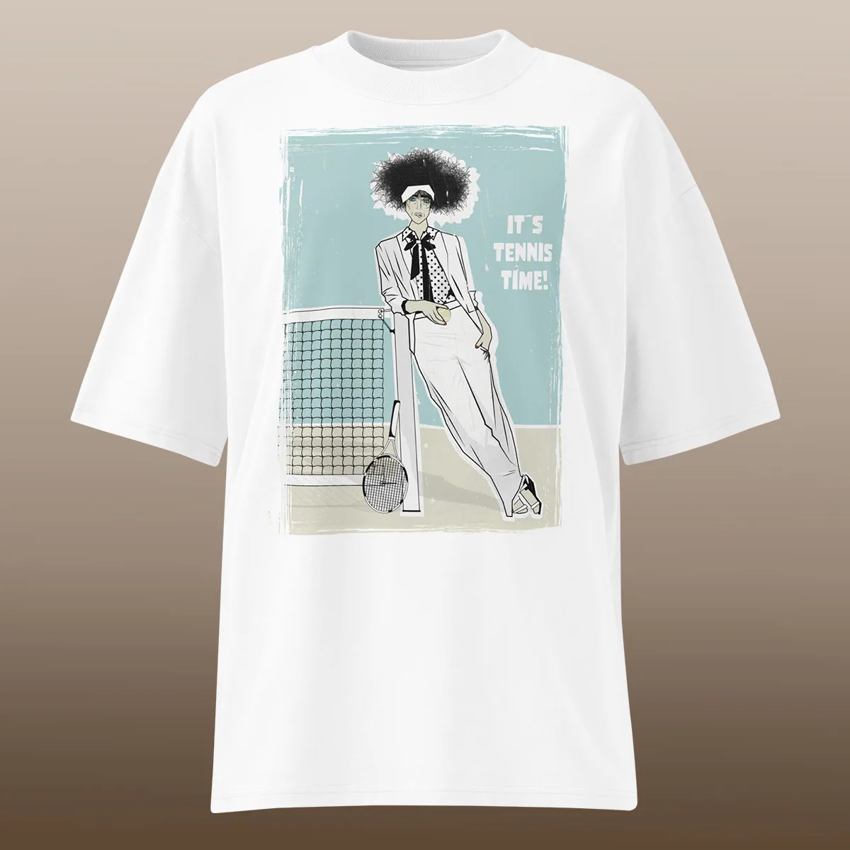 T-särk "It´s tennis time" - Pilt 3