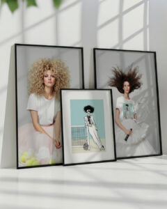 Instagram, tennis - poster