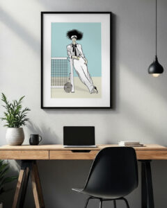 Poster "It´s tennis time!"